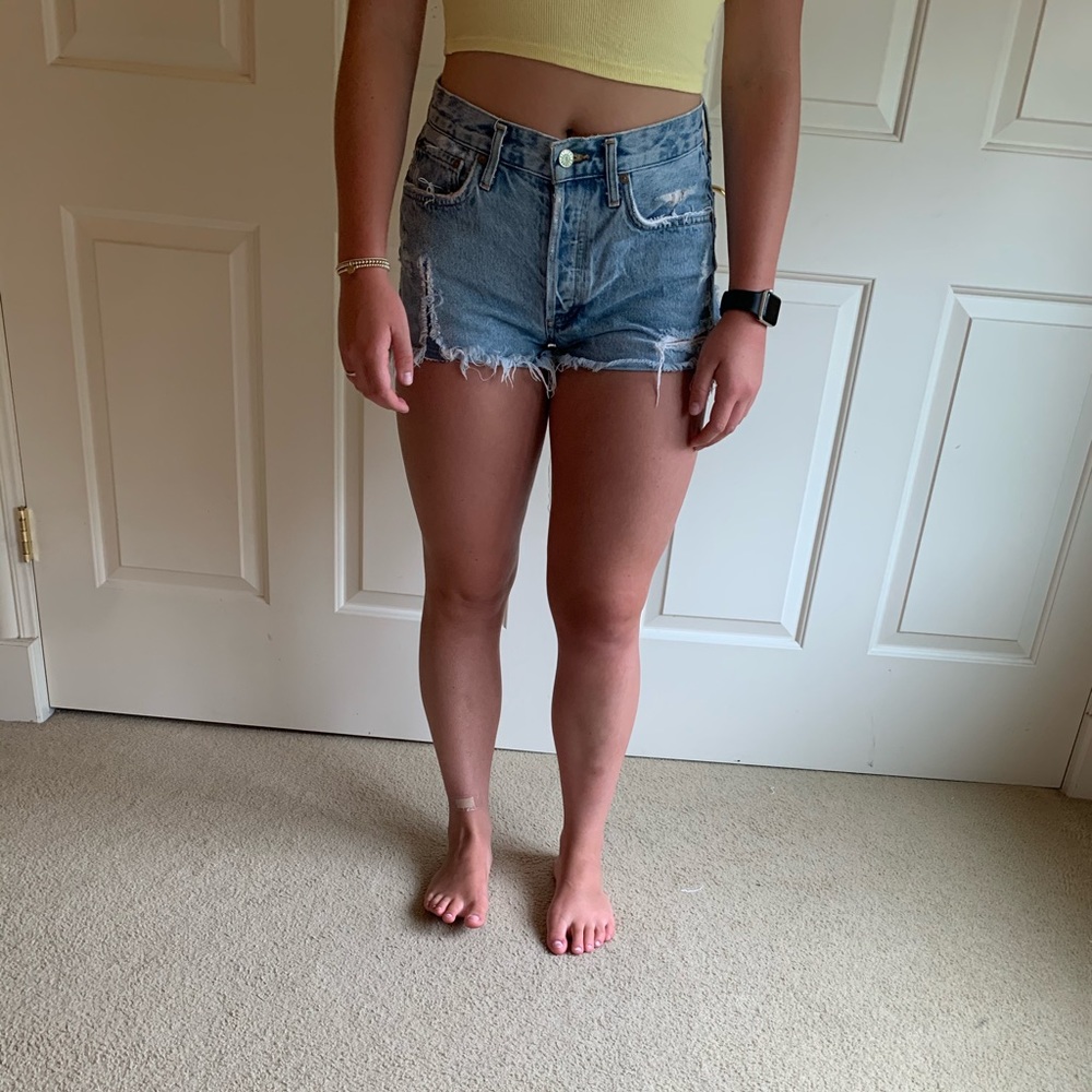 Agolde Jean shorts